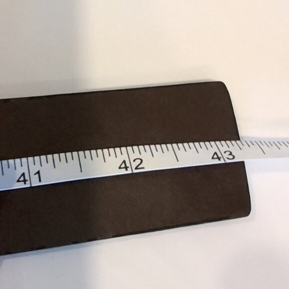 Kenneth Cole Studded Italian Leather Belt Mens Womens Unisex Wide 36/90 - Picture 16 of 16